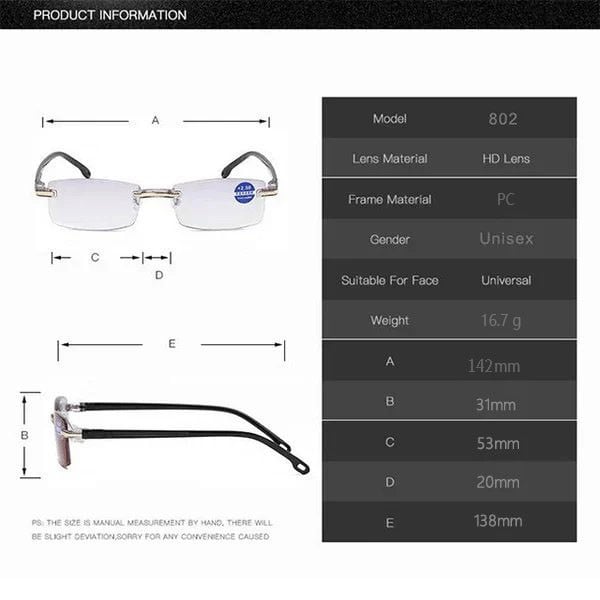 Featherlight Titanium Vision Glasses